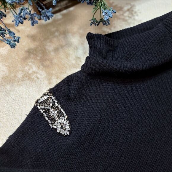 NWT The Kooples Knit and Jewels Sweater - Picture 6 of 10
